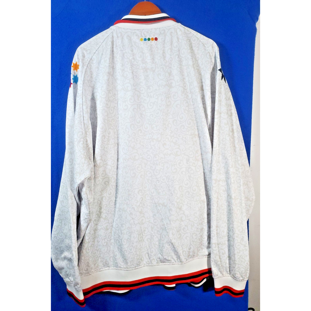 Vintage COOGI Track Jacket Mens Size 5XL White Union Jack British Flag Y2K - Picture 8 of 16